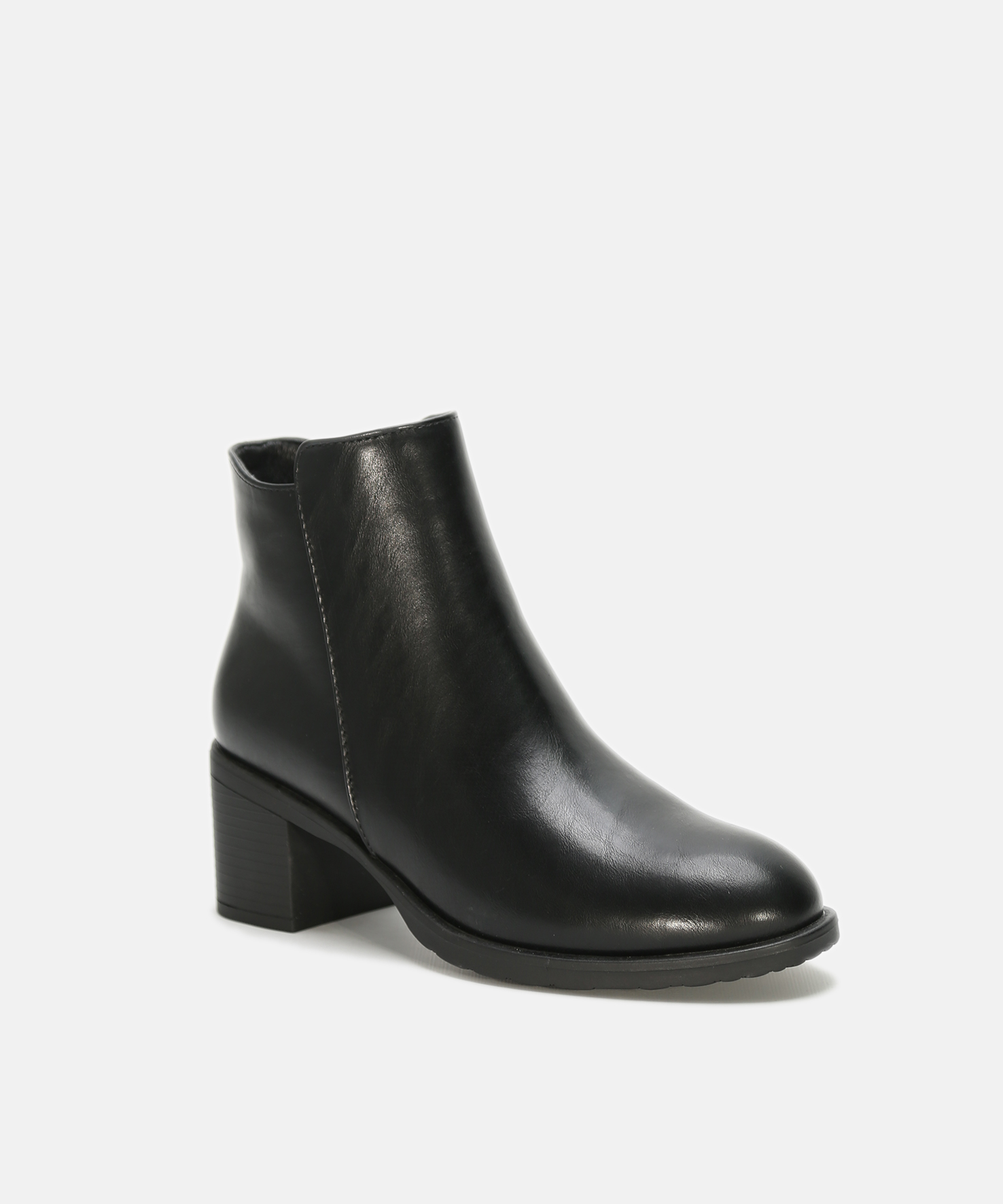 Botines tac&oacute;n liso image number null